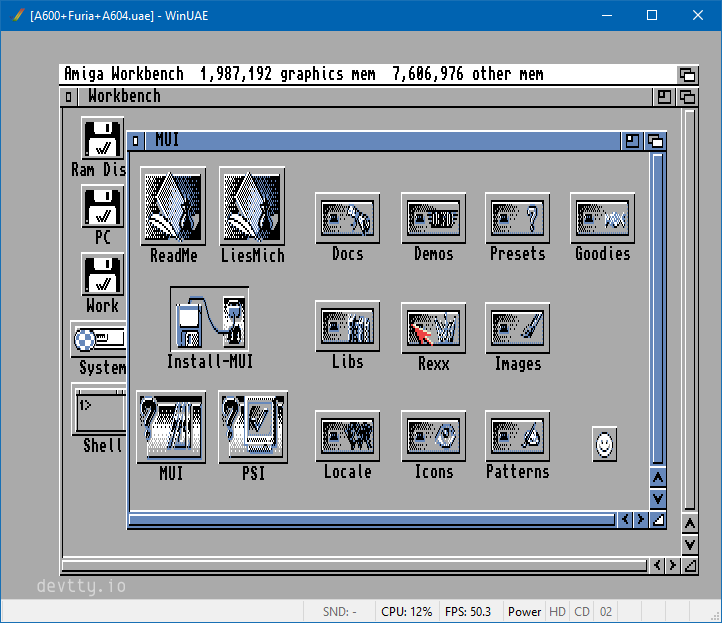 Amiga Workbench 3.1 Files